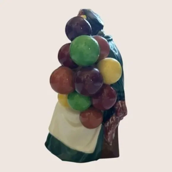 🎈 VTG ROYAL DOULTON THE OLD BALLOON SELLER HN1315 7.5" FIGURINE NO CHIPS - Picture 4 of 7